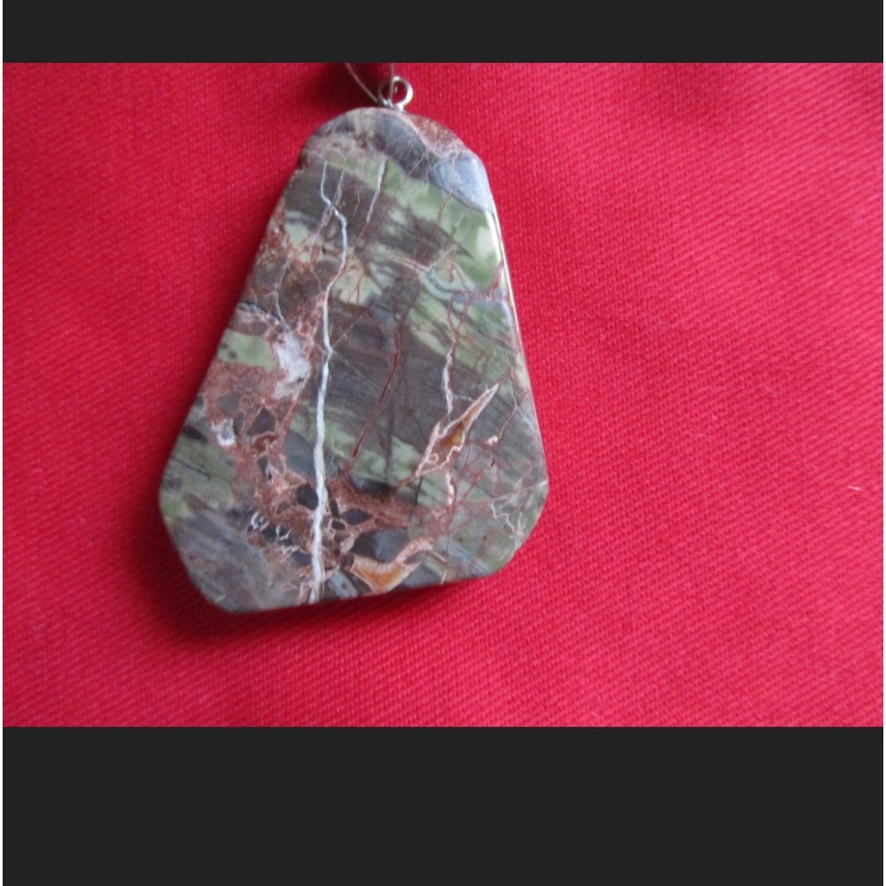 Mossy Agate Pendant Pretty Fashion Jewelry